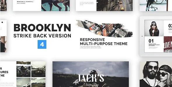 BROOKLYN – RESPONSIVE MULTI-PURPOSE WORDPRESS THEME